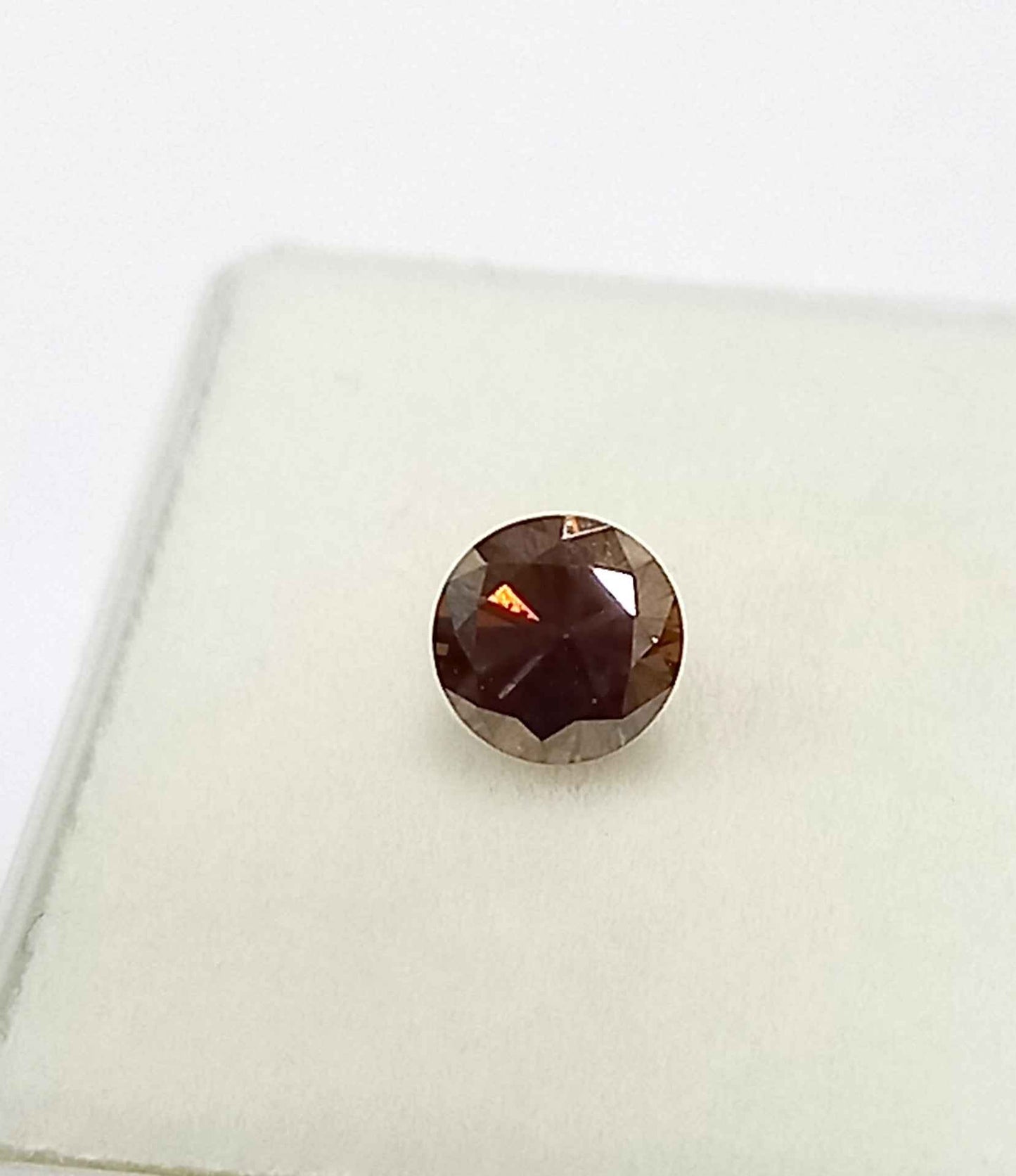 Round Cut 0.53 Cts Natural Moissanite Gemstone 5.1*5 MM MD15