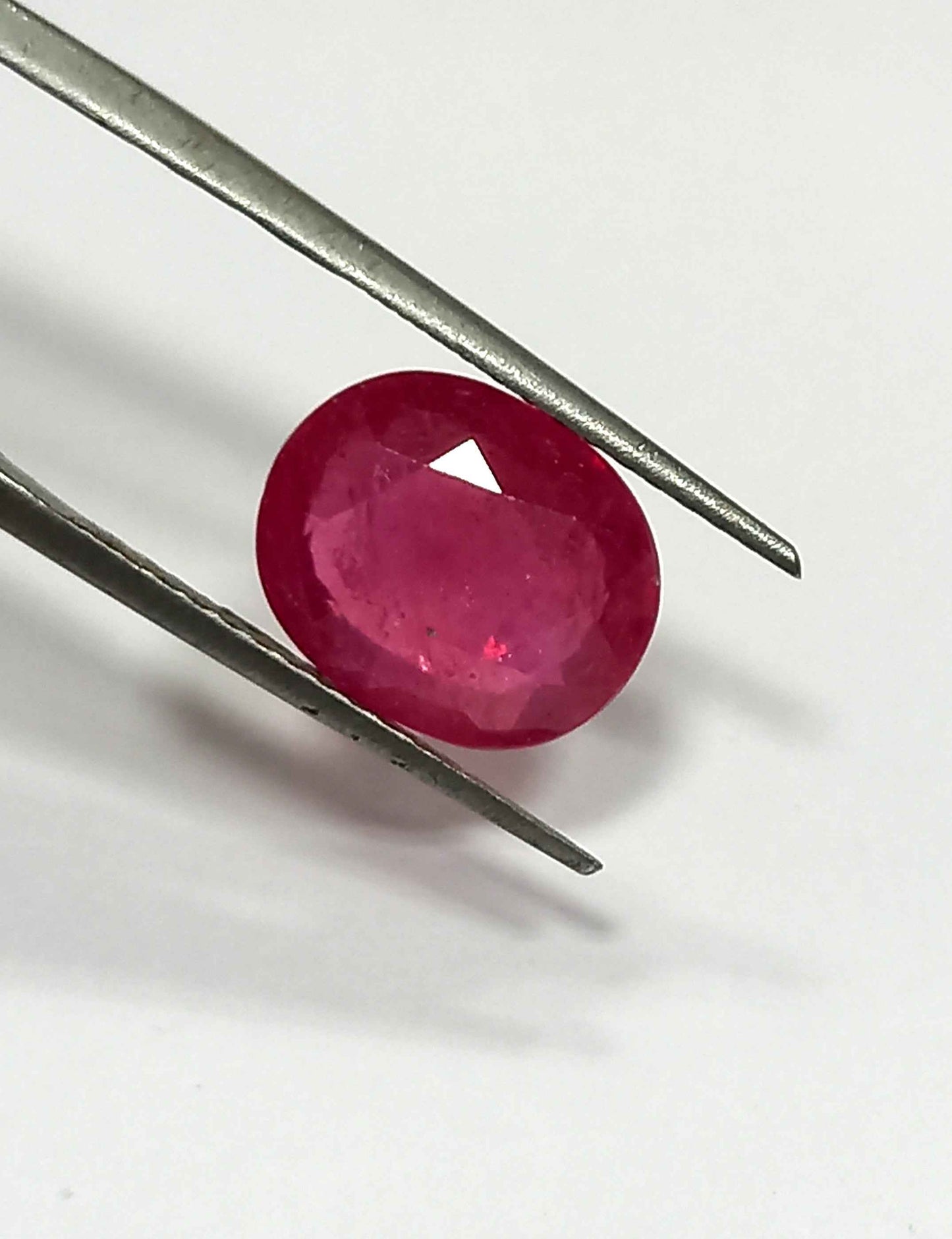 6.05 Cts Pink Ruby Natural Gemstone Oval Cut 12*9.8 MM R90