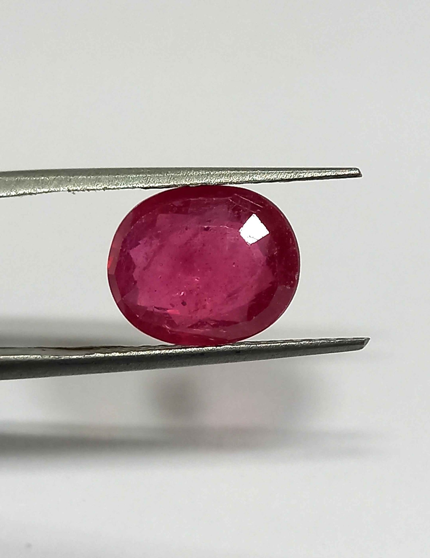 6.05 Cts Pink Ruby Natural Gemstone Oval Cut 12*9.8 MM R90