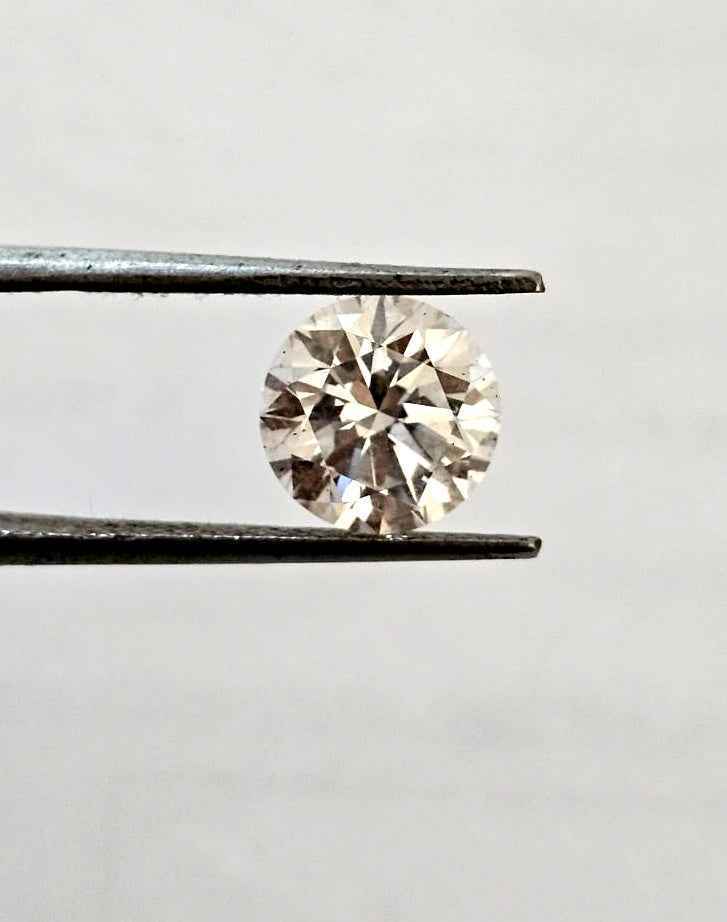 2.50 Cts Certified F VS 1 Lab Grown Diamond Solitaire Brilliant Cut CVD WATCH VIDEO