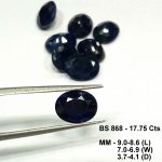 17.75 Cts 8 Pcs Natural Burma Blue Sapphire Gemstone Oval Cut Tennis Bracelet 9-8.6 MM WATCH VIDEO