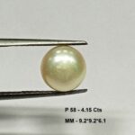 4.15 Cts Fresh Water Pearl Natural China Round Shape 9.2*9.2 MM P58