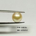2.90 Cts Fresh Water Pearl Natural China Round Shape 8.0*8 MM P68