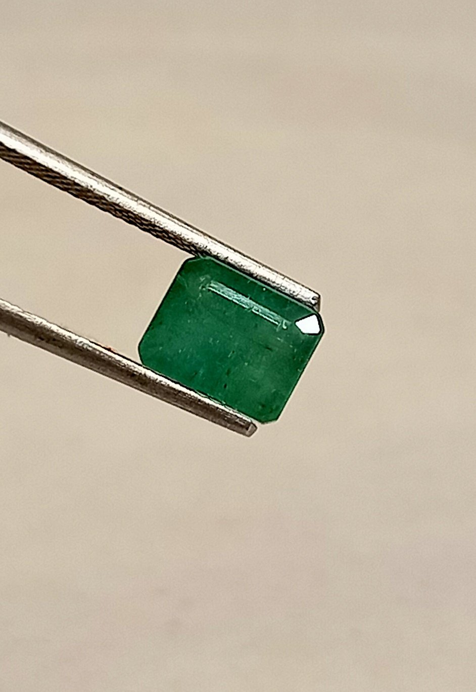 2.45 Cts Natural Zambian Emerald Gemstone Octagon Cut 7.9*6.3 MM EM255 - Image 2