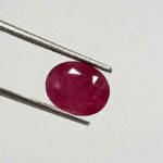 4.80 Cts Natural Mozambique Red Ruby Gemstone Oval Cut 11*8.9 MM R23