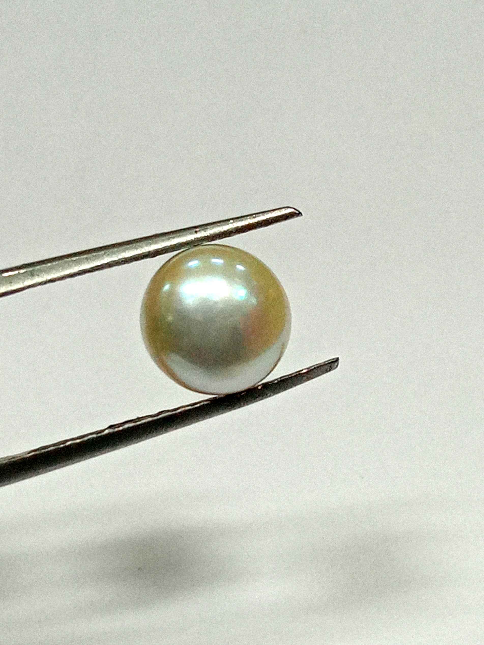 2.90 Cts Fresh Water Pearl Natural China Round Shape 8.3*8.1 MM P64