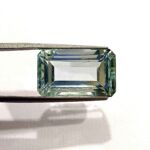 19.45 Cts Natural Brazil Aquamarine Gemstone Emerald Cut 20*12.3 MM AQ11 WATCH VIDEO