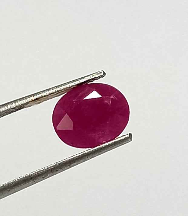2_a163ea58-00c3-43bc-a893-1f15407e0b86 4.55 Cts Natural Mozambique Pink Ruby Gemstone Oval Cut 9.9*8.1 MM R29