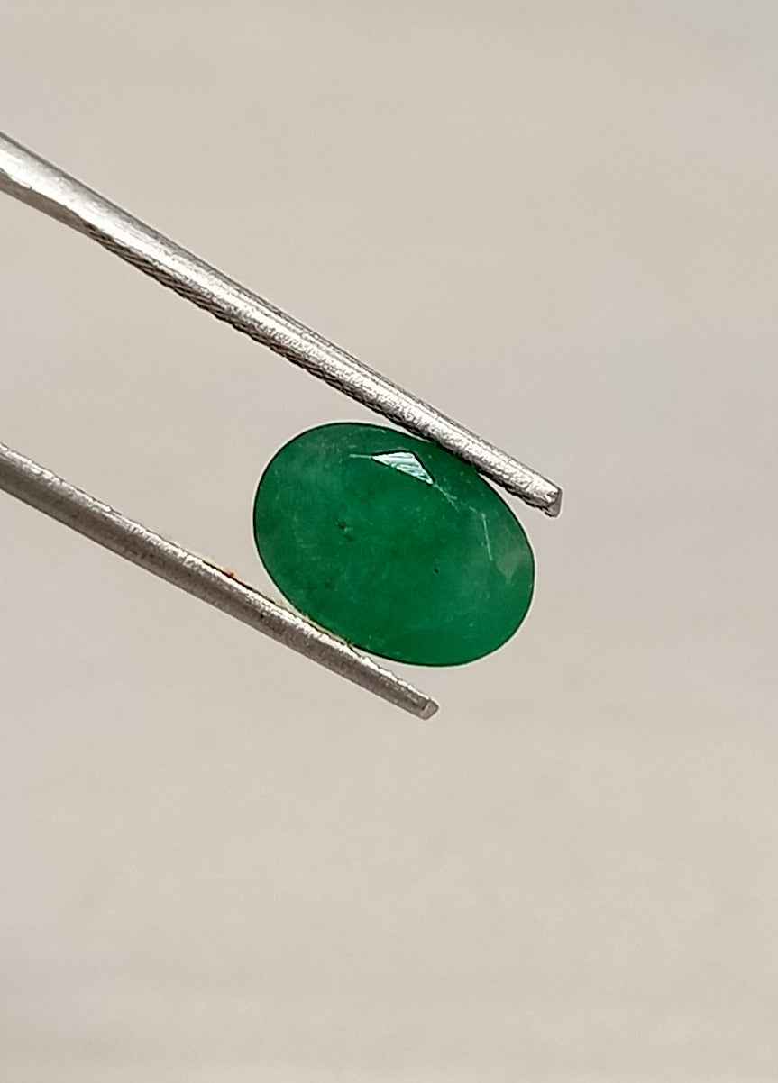 2_baafc37b-41a6-4ac7-8744-4d374da4fb94 2.45 Cts Emerald Oval Cut Natural Zambian Gemstone 10.1*7.2 MM EM253