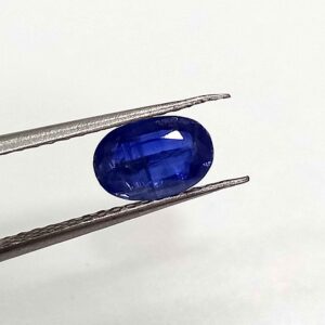 1.85 Cts Blue Sapphire Burma Natural Gemstone Oval Cut 8.6*5.8 MM BS290