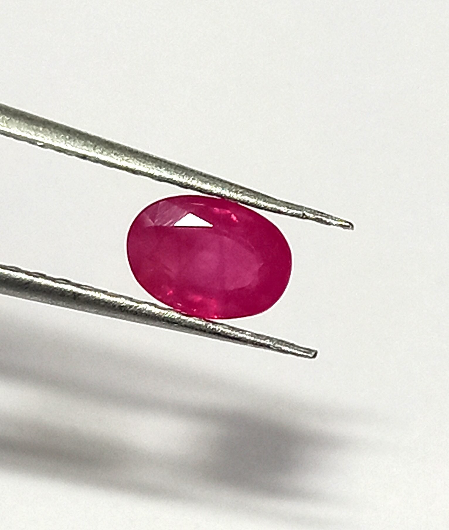 1.06 Cts Natural Burma Pink Ruby Gemstone Oval Cut 6.8*4.8 MM R192 - Image 3
