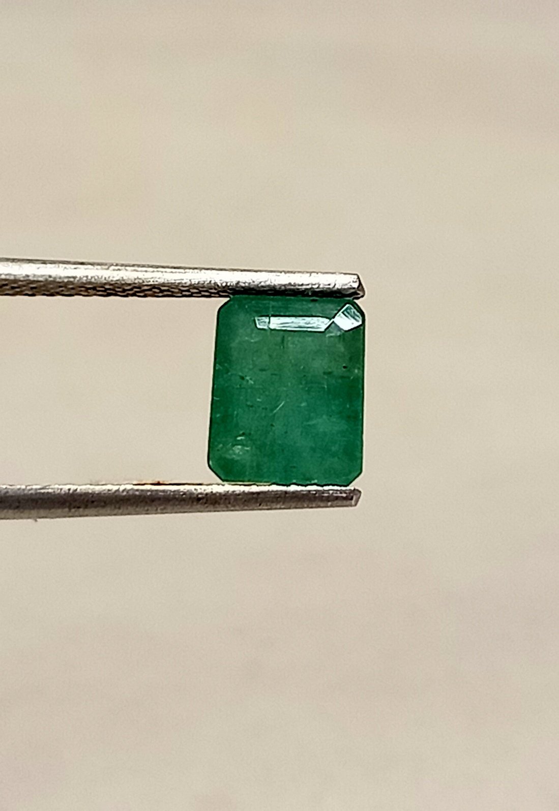2.45 Cts Natural Zambian Emerald Gemstone Octagon Cut 7.9*6.3 MM EM255 - Image 3