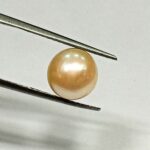 4.35 Cts Fresh Water Pearl Natural China Round Shape 9.2*9.1 MM P56