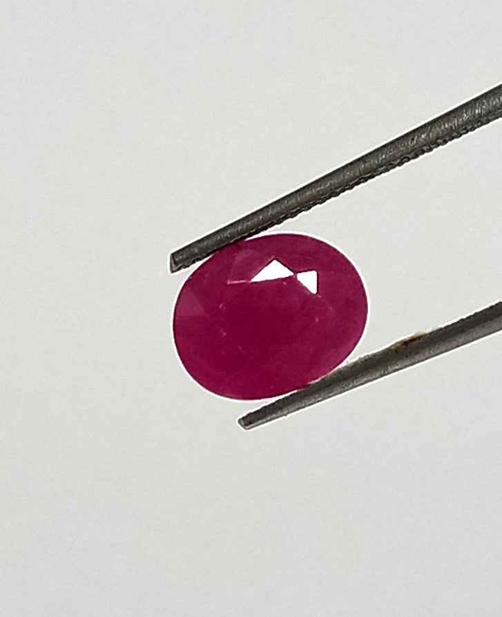 3_60a43f57-823f-4cde-89f3-bf4305419fc9 4.25 Cts Natural Mozambique Pink Ruby Gemstone Oval Cut 9.9*7.8 MM R30