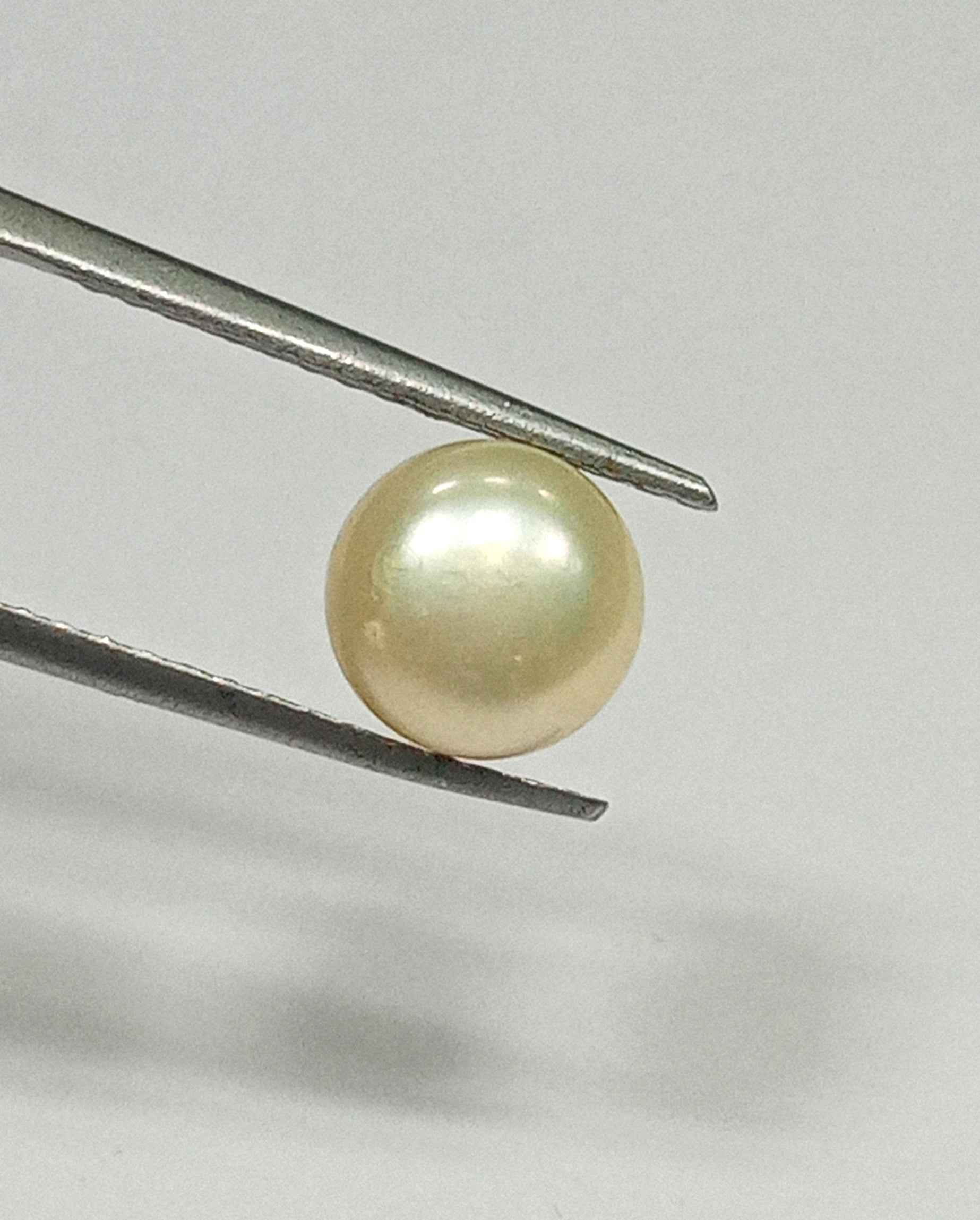 2.70 Cts Fresh Water Pearl Natural China Round Shape 8.0*8 MM P74
