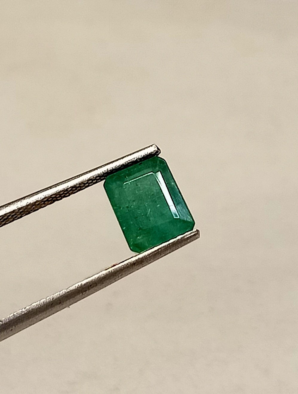 2.45 Cts Natural Zambian Emerald Gemstone Octagon Cut 7.9*6.3 MM EM255 - Image 4