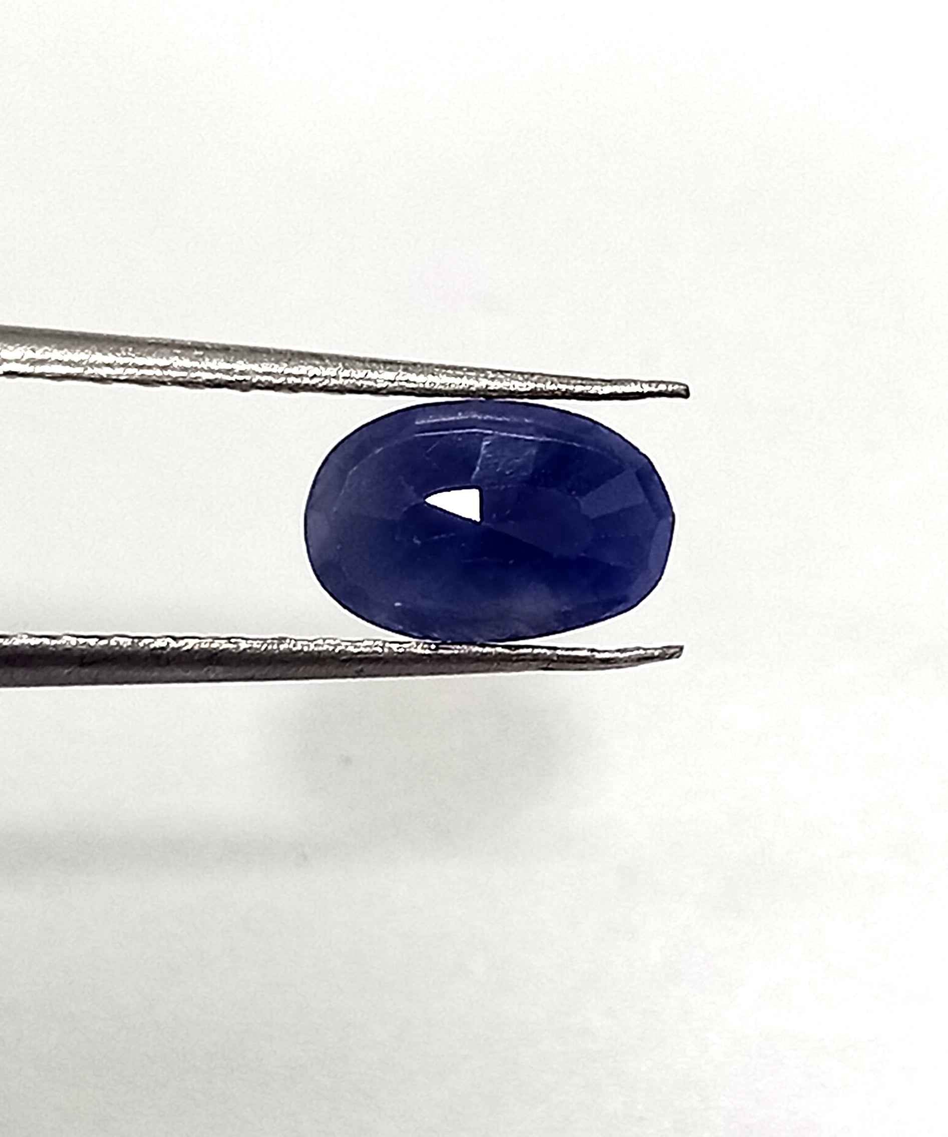1.25 Cts Blue Sapphire Burma Natural Gemstone Oval Cut 8.5*5.6 MM BS288