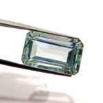 19.45 Cts Natural Brazil Aquamarine Gemstone Emerald Cut 20*12.3 MM AQ11 WATCH VIDEO