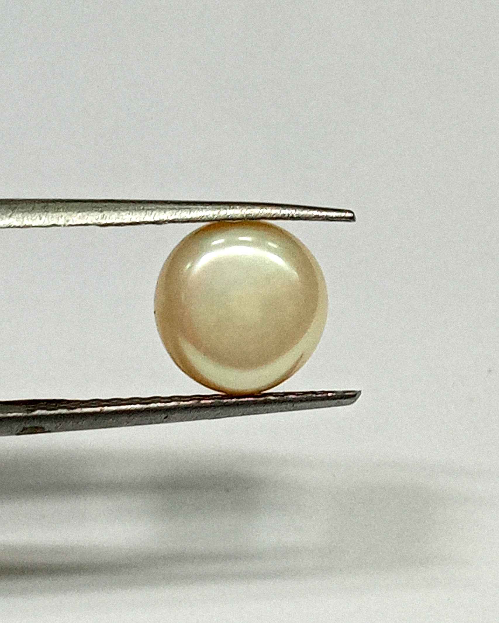 4.35 Cts Fresh Water Pearl Natural China Round Shape 9.2*9.1 MM P56