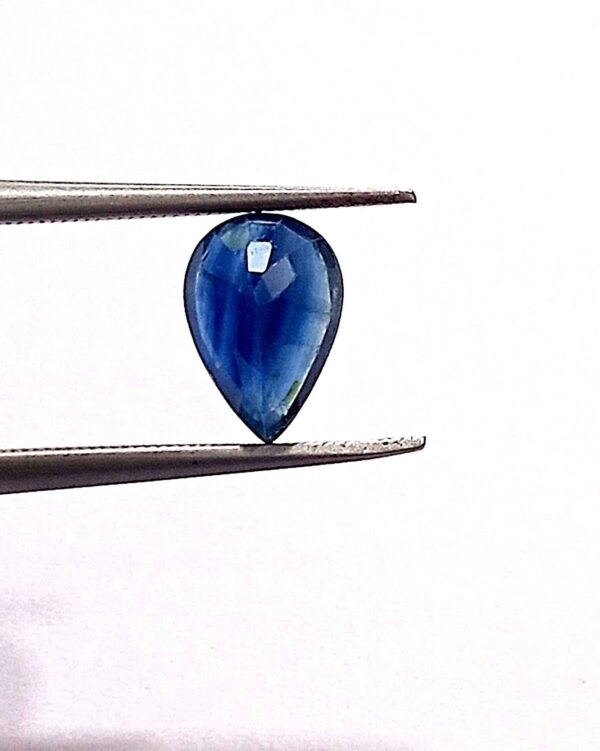 1.00 Cts Natural Burma Blue Sapphire Gemstone Pear Cut 7.3*5 MM BS74