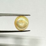 4.80 Cts Fresh Water Pearl Natural China Round Shape 10*9.7 MM P43 WATCH VIDEO