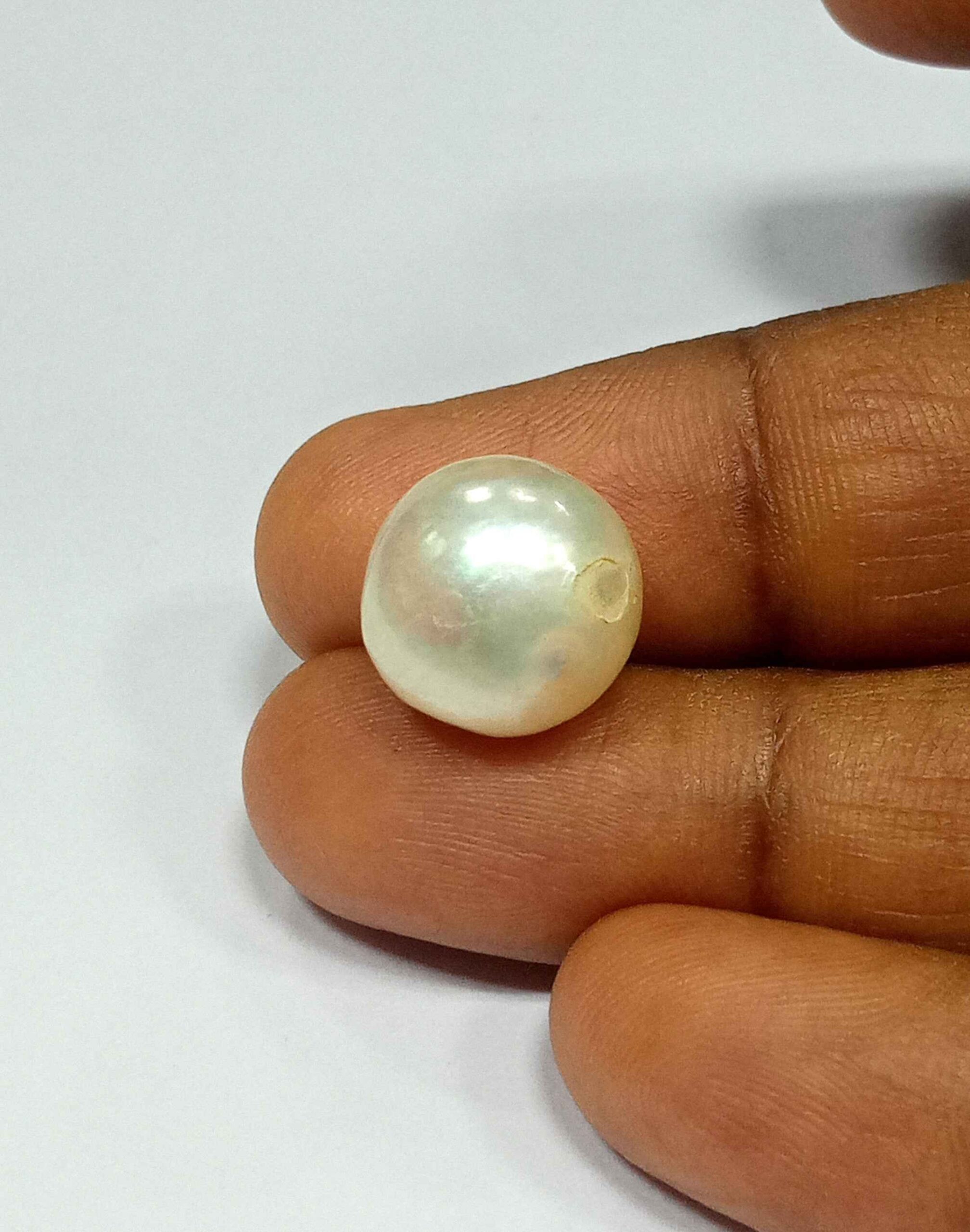 11.25 Cts Fresh Water Pearl Natural China Round Shape 12.3*12.2 MM P71