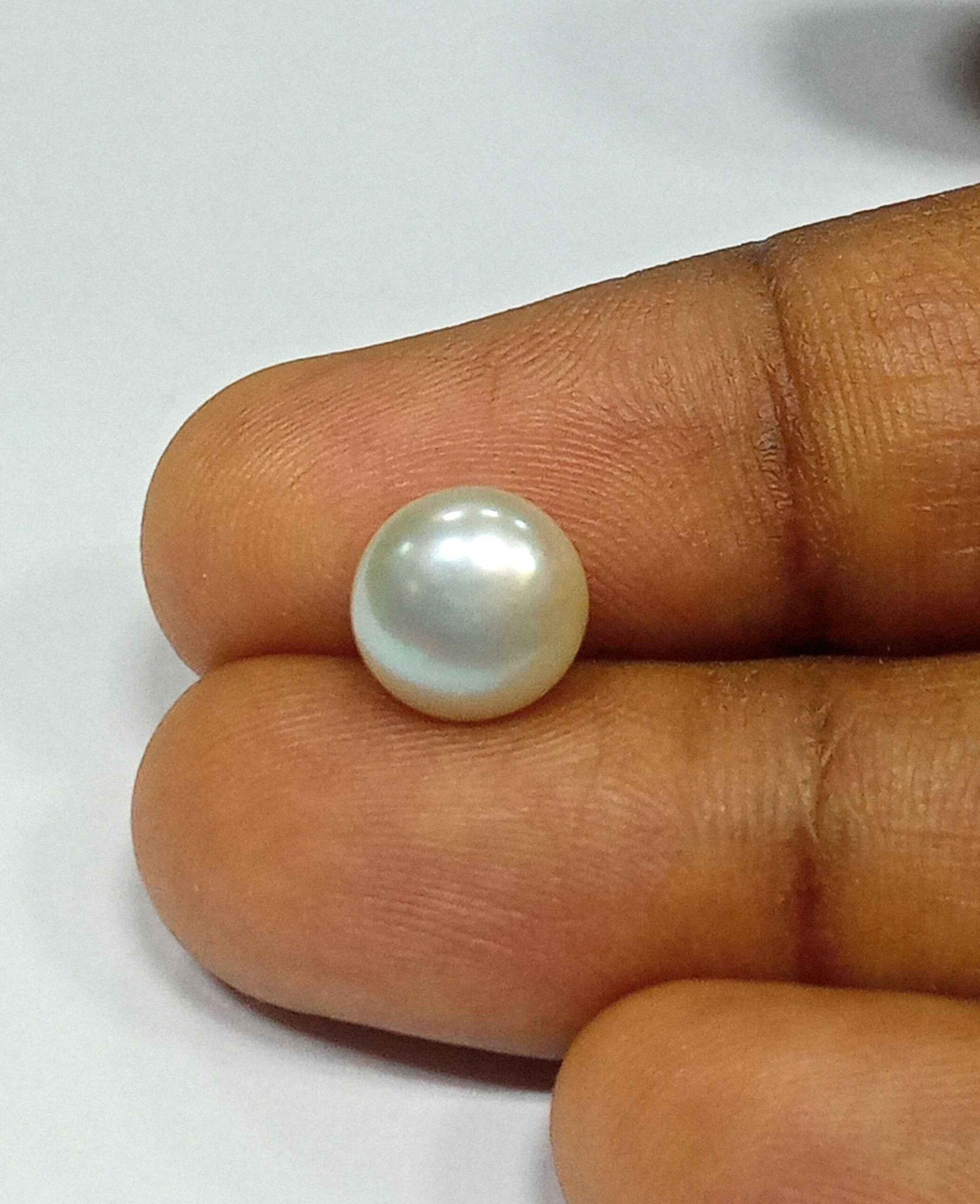 2.90 Cts Fresh Water Pearl Natural China Round Shape 8.3*8.1 MM P64