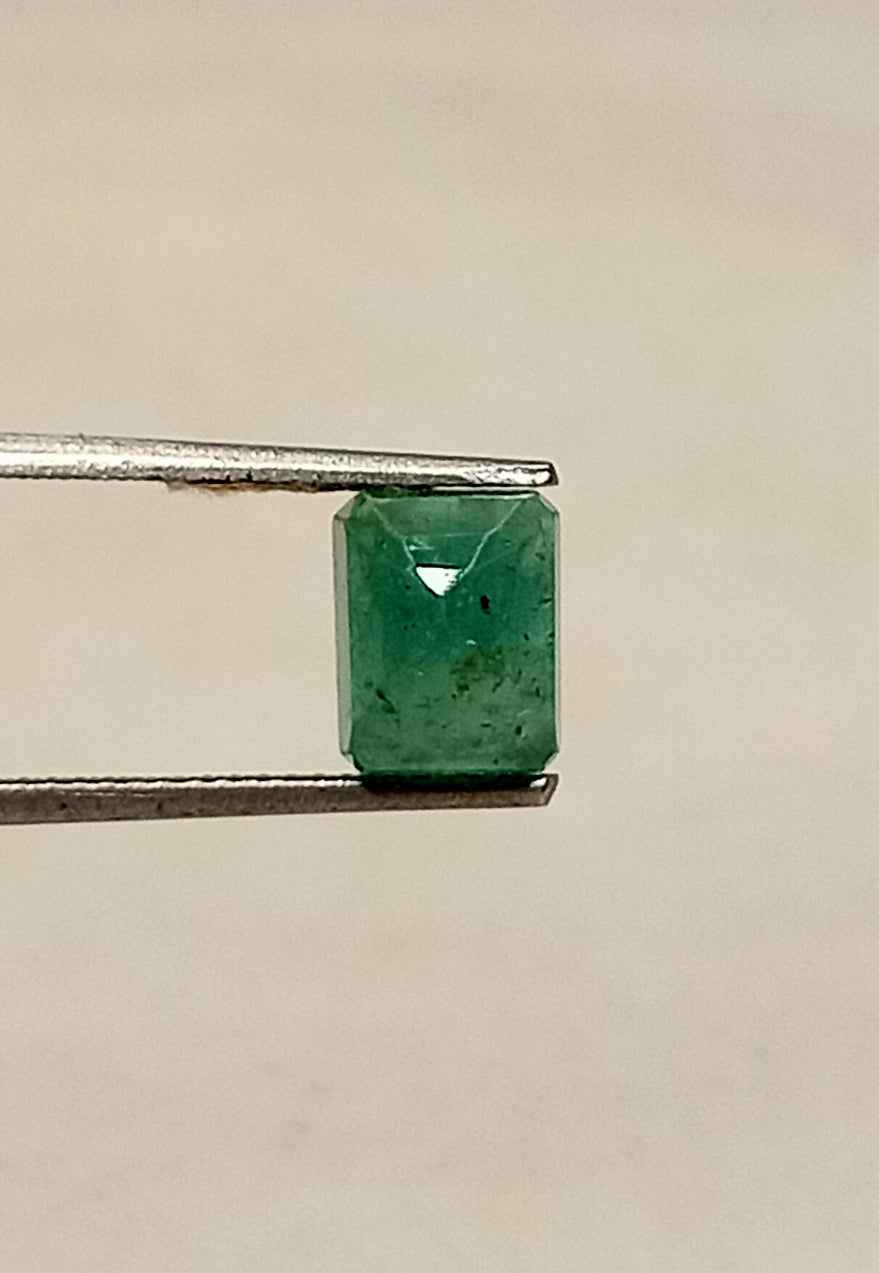 5_dc8b7822-9594-4cf7-a213-ebddc653e212 2.45 Cts Natural Zambian Emerald Gemstone Octagon Cut 7.9*6.3 MM EM255