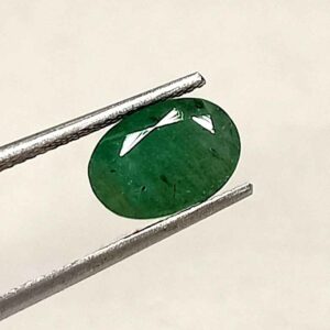 3.10 Cts Natural Zambian Emerald Gemstone Oval Cut 10.5*7.3 MM EM215