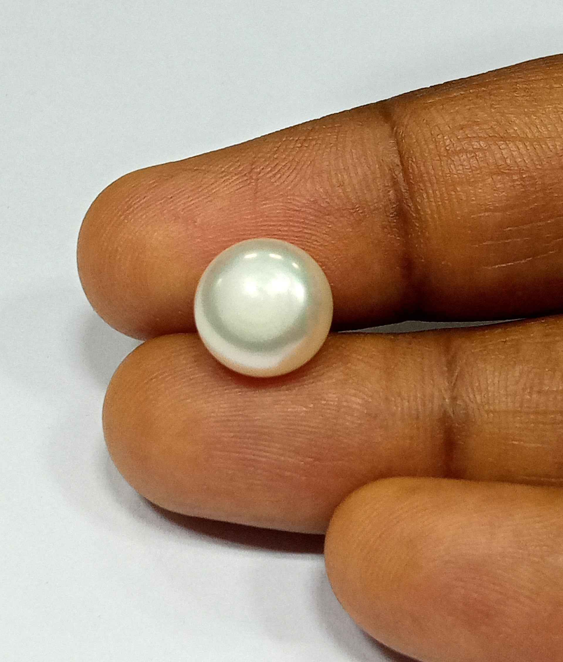 5.15 Cts Fresh Water Pearl Natural China Round Shape 9.6*9.6 MM P37 WATCH VIDEO