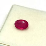 1.06 Cts Natural Burma Pink Ruby Gemstone Oval Cut 6.8*4.8 MM R192