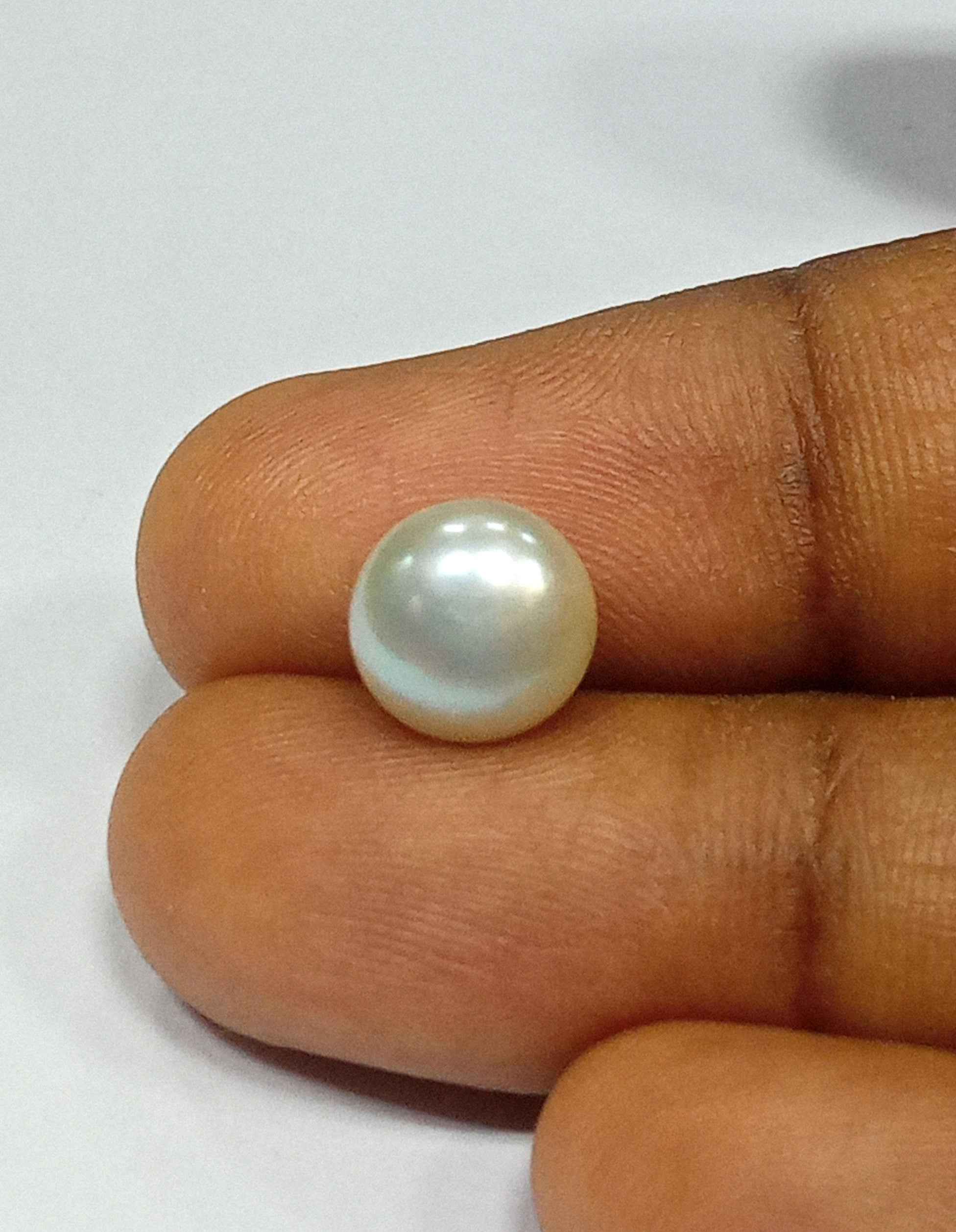 2.90 Cts Fresh Water Pearl Natural China Round Shape 8.3*8.1 MM P64