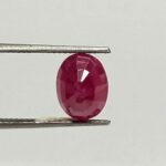 4.10 Cts Natural Mozambique Ruby Gemstone Oval Cut 9.8*7.7 MM R37
