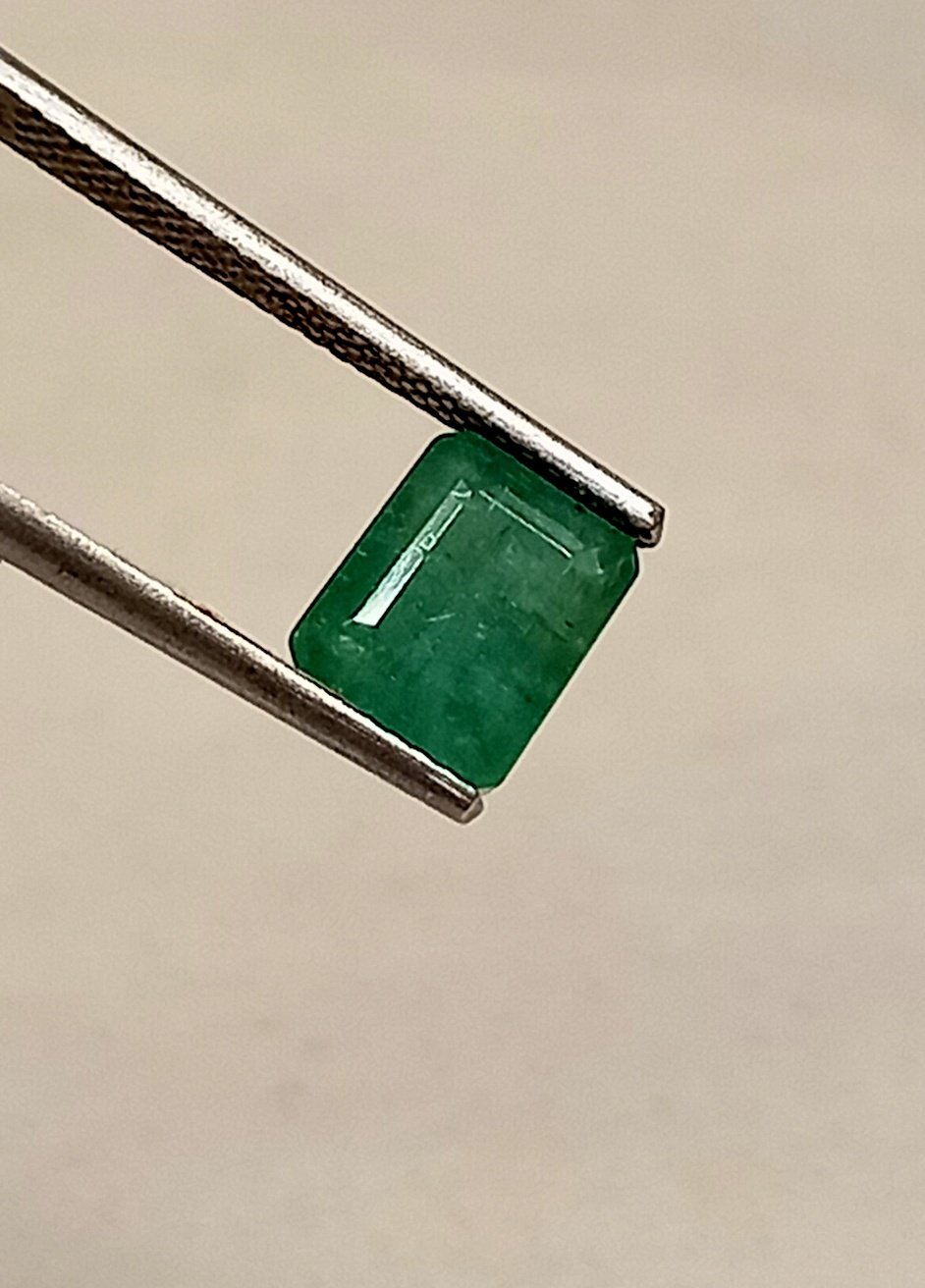 2.45 Cts Natural Zambian Emerald Gemstone Octagon Cut 7.9*6.3 MM EM255 - Image 7