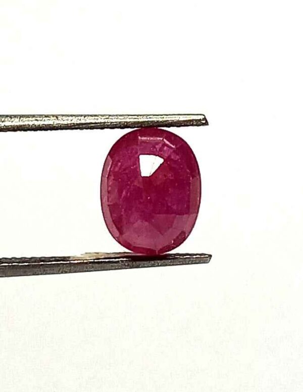4.30 Cts Natural Mozambique Pink Ruby Gemstone Oval Cut 10*7.9 MM R27