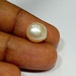 4.80 Cts Fresh Water Pearl Natural China Round Shape 10*9.7 MM P43 WATCH VIDEO
