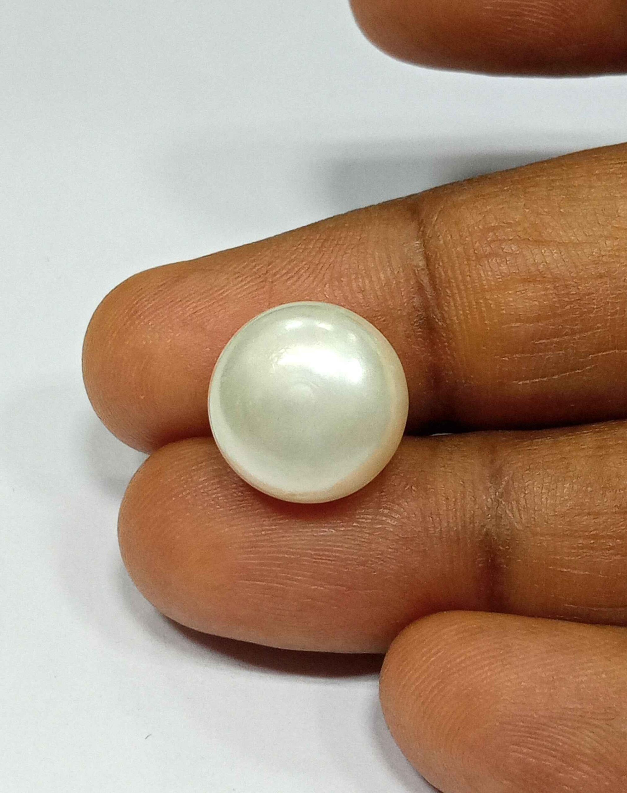 7_933c8b38-eb8b-4cf2-b34d-3a2b4652f2c7 11.25 Cts Fresh Water Pearl China Natural Round Shape 12.6*12.6 MM P17
