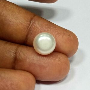 5.15 Cts Fresh Water Pearl Natural China Round Shape 9.6*9.6 MM P37 WATCH VIDEO