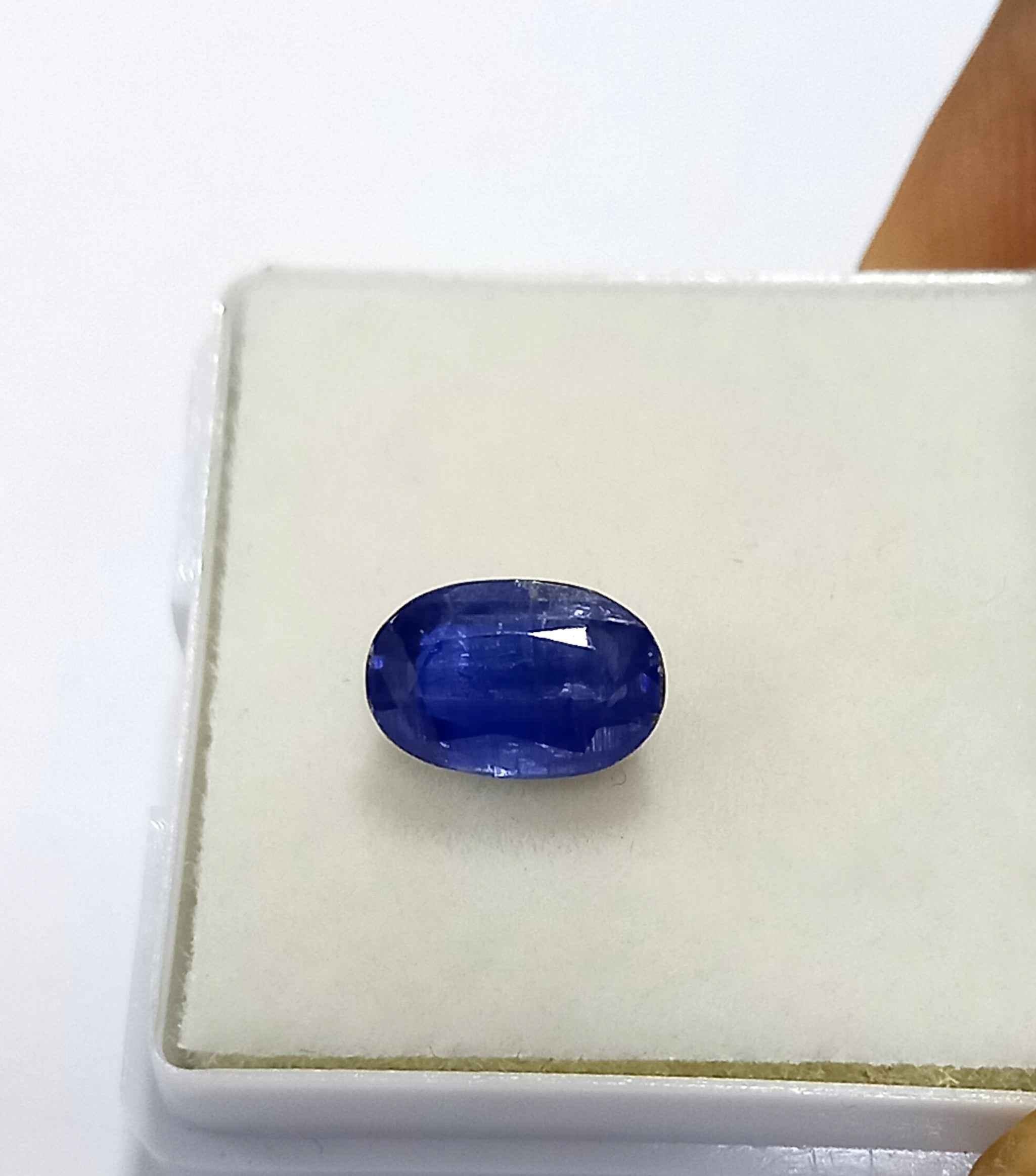 1.85 Cts Blue Sapphire Burma Natural Gemstone Oval Cut 8.6*5.8 MM BS290
