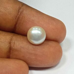 2.90 Cts Fresh Water Pearl Natural China Round Shape 8.3*8.1 MM P64