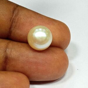 4.70 Cts Fresh Water Pearl Natural China Round Shape 9.1*9.1 MM P41 WATCH VIDEO