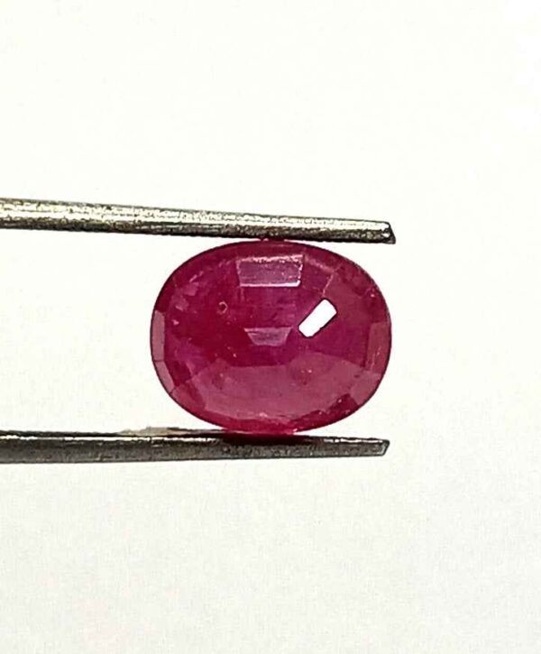 4.30 Cts Natural Mozambique Pink Ruby Gemstone Oval Cut 10*7.9 MM R27