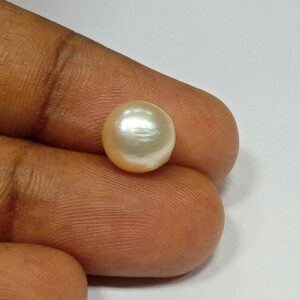 3.20 Cts Fresh Water Pearl Natural China Round Shape 8.5*8.1 MM P62