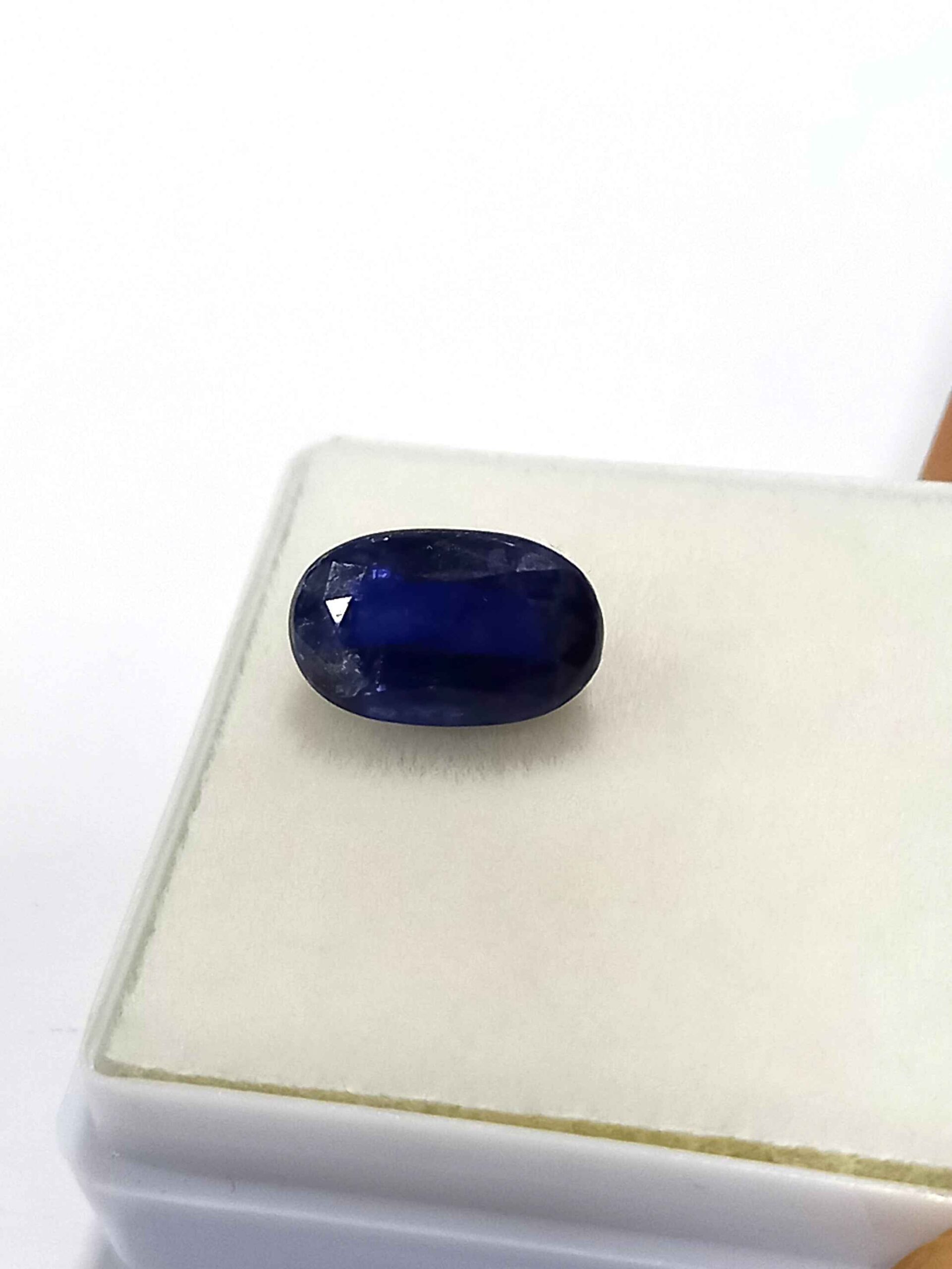 8_907f69a8-6280-4ad3-8143-8d9abaa4dda2 3.25 Cts Natural African Blue Sapphire Gemstone Oval Cut 10.0*6.2 MM BS289