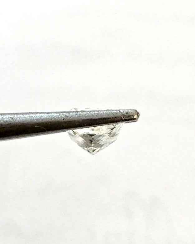 2.50 Cts Certified Princess Cut 7 MM Lab Grown Diamond Solitaire WATCH VIDEO