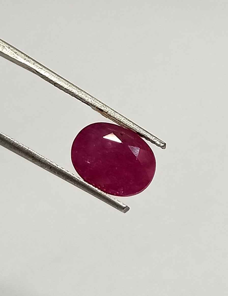 9_fea1f2fa-b08a-45f1-842a-b083f7c5c422 4.45 Cts Natural Mozambique Red Ruby Gemstone Oval Cut 11.2*8.5 MM R53