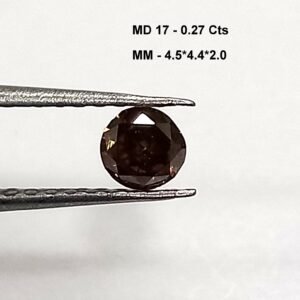 0.27 Cts Moissanite Diamond Round Cut