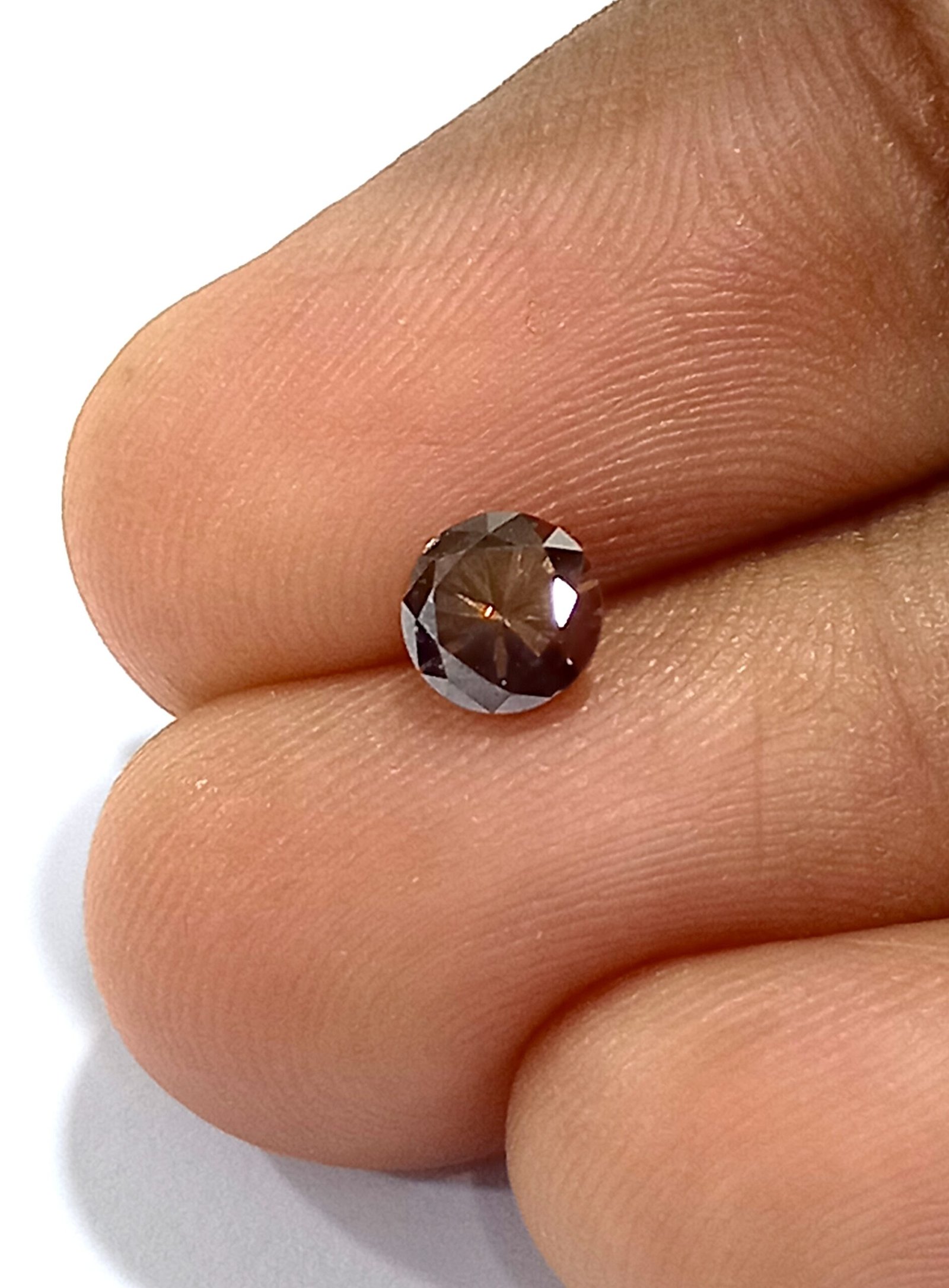 0.44 Cts Moissanite Diamond Round Cut Natural 4.7*4.7 MM MD16 - Image 5