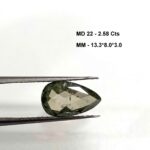 2.58 Cts Pear Cut Moissanite Diamond Natural 13.3*8.0 MM MD22