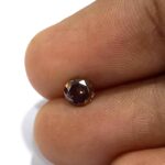 0.27 Cts Round Cut Natural Moissanite Diamond 4.5*4.4 MM MD17